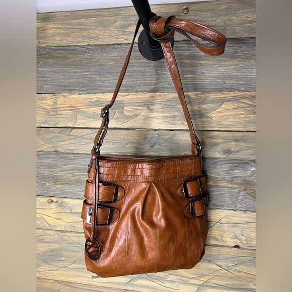 BIN047.1 Style & Co. Crossbody Brown - Picture 3 of 6